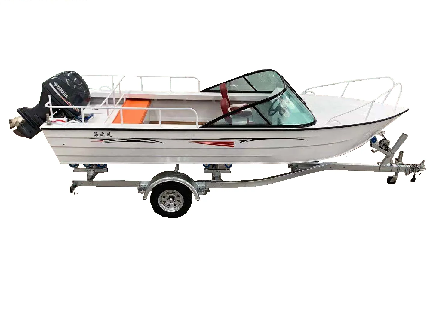 KAIP Luxury Aluminum Yacht 5.2 - Fishing Boat Fiberglass ulasan dan harga