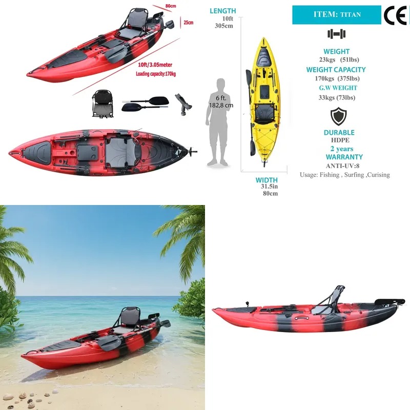 10ft Single Seat Sit on Fishin - Fishing Boat Seat ulasan dan harga