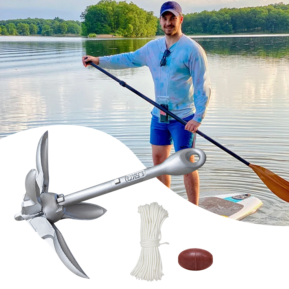 0.7/1.5KG Grapnel Anchor Folda - Fishing Boat Anchor ulasan dan harga