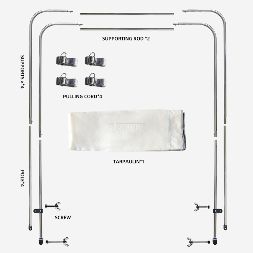 Inflatable Boat Sun Shade Cano - Fishing Boat Fiberglass ulasan dan harga