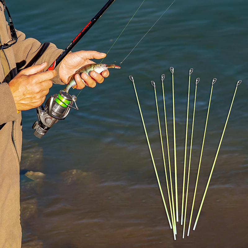 5Pcs 42CM Boat/Raft Rod Tip Sp - Fishing Boat Fiberglass ulasan dan harga