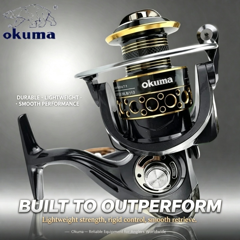 OKUMA-Spinning Reel, MetalUltr - Fishing Boat Steering Wheel ulasan dan harga