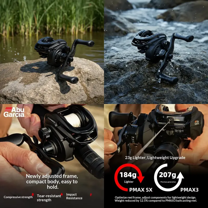 ZGLY Abu Garcia PMAX SX Baitca - Abu Garcia Reel Max ulasan dan harga