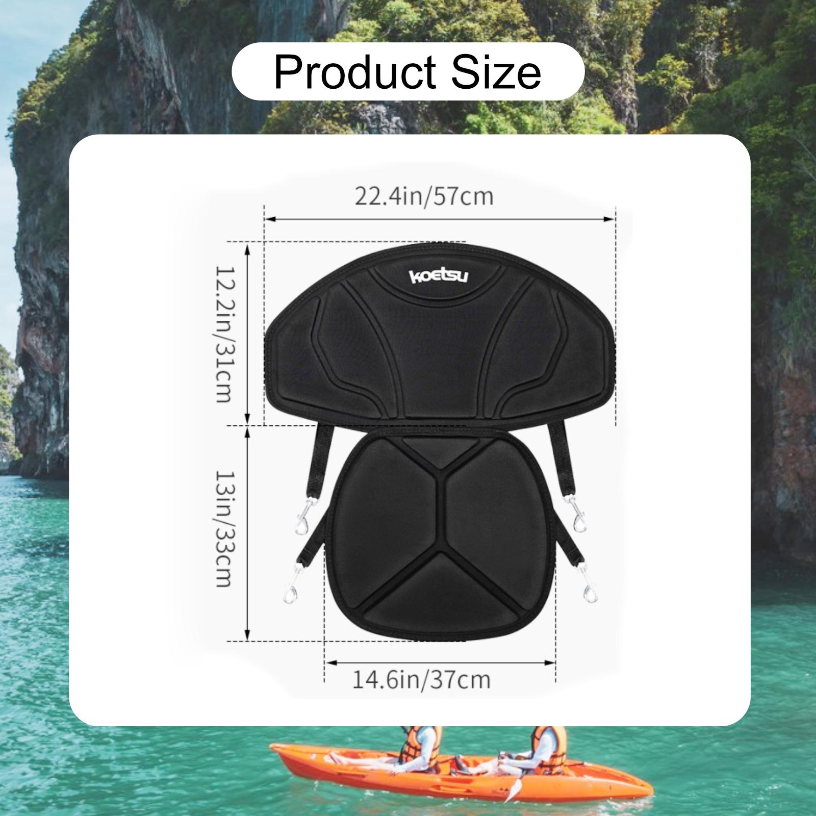 Kayak Seat Padded Easy to Inst - Fishing Boat Seat ulasan dan harga